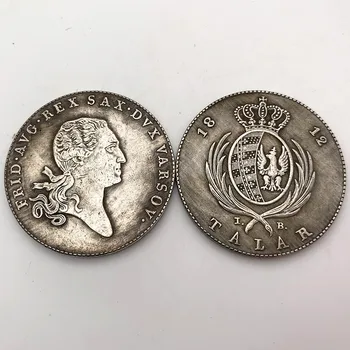 1812 Koruny Starožitné Staré Medené A Strieborné Plavidlá So Suvenírmi Mince Zber Dolár Pamätná Medaila Prispôsobenie Availabe