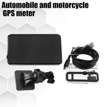 Auto, Motocykel Univerzálny HUD Heads-Up Display GPS Rýchlosti Alarm Kilometrov Prihlásenie Meter C80 Displej HD Vysokej Kvality