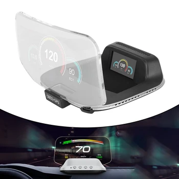 Auto Príslušenstvo Ziskové Auto Projektor Hud Head Up Displej Navigácie GPS obd2 Tachometra Automobilu Elektronické C3 HUD
