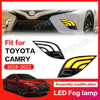 Auto Časti a súčasti Vhodné na Toyota Camry 2018-2022 Svetlá pre Denné svietenie Hmlové Svetlá, Blatník Svetlá Dual Svetlá a Tri Farby Jednotky
