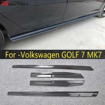 Carbon fiber štýl krídla, bočné a bradou automobilového vonkajšie časti je vhodné pre Volkswagen Golf7 MK7 je GLAXAY R