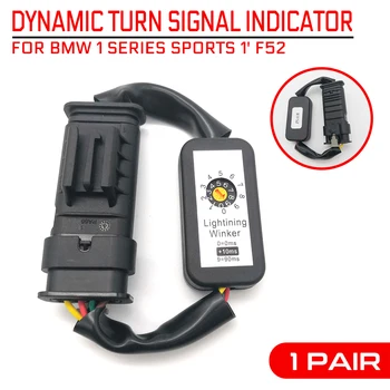 Dynamické Zapnite Indikátor Signálu 2ks Čierna LED zadné svetlo Add-on Modul Kábel Drôt Postroj Pre BMW 1 series Športových 1' F52