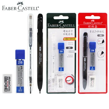 Faber Castell 1327 2B Mechanická Ceruzka Gumu Viesť Náplne Nastaviť kancelárske potreby Školy Kancelárske potreby Ceruzka na Skúšku/Test Karty