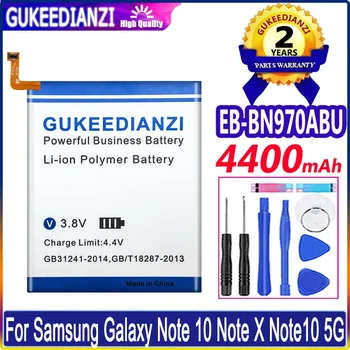 GUKEEDIANZI EB-BN970ABU Nahradenie 4400mAh Batérie Pre Samsung Galaxy Note 10 Poznámka: X Note10 NoteX Note10 5G Batérie