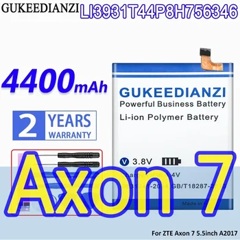 GUKEEDIANZI Vysoká Kapacita Batérie LI3931T44P8H756346 4400mAh Pre ZTE Axon 7 5.5 palcový A2017 Bateria