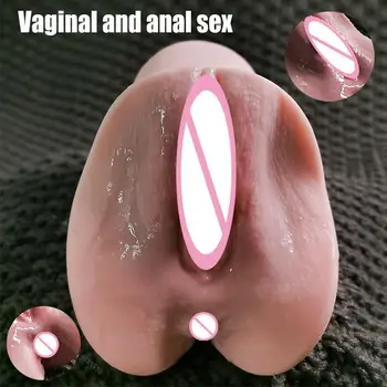 Gumené Pošvy Sex doolls pre Mužov 18 Muž Masturbator Masturbácia Pocket Pussy Pusssy hračka Dvojité Análny Kanál pre Dospelých Dodávky