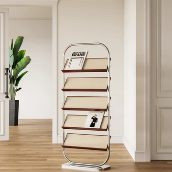 Klasické Bauhaus iny vietor dizajnér svetlo francúzsky časopis stojan na knihy a noviny rack obývacia izba atmosféru nábytok