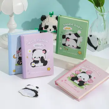 Memo Denník Plánovač A7 Mini Vrecko Na Notebook Zahusťovanie Panda Vzor Business Poznámkový Blok, Pričom Poznámky Programu Organizátor