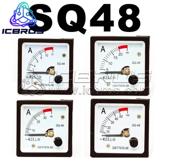 Nástroj SQ48 Ukazovateľ AC Ammeter 10A 20A 30A 50A 75/5A 100/5A