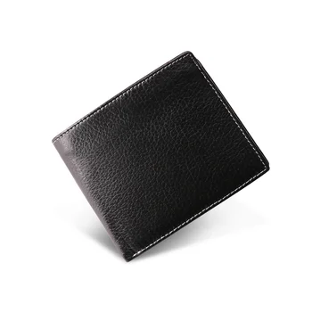 Originálne Kožené Nové Mužov Rfid Zips Peňaženky Muž Portomonee Krátke Mince Kabelku Business Kreditnej Karty Držiteľ