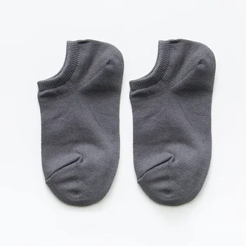 Ponožky pánske bavlnené, absorpciu potu a zápachu odolný krátke ponožky, dámske ponožky čln