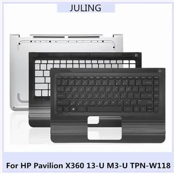 Pre HP Pavilion X360 13-U M3-U TPN-W118 Notebook opierka Dlaní Horný Kryt/Spodný Kryt Prípade