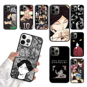 Rintaro Suna Haikyu!! Manga, Anime Telefón puzdro Pre iPhone 15 11 12 13 14 Pro Max Mini Kryt Pre iPhone XS Max XR 7 8 Plus Fundas