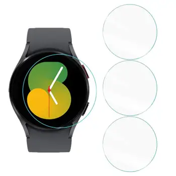 Sledujte Obrazovku Prípade Odolné Smartwatch Ochranné puzdro S HD Tvrdeného Skla Film Pre SamsungGalaxy Watch 5 Chránič
