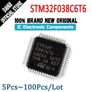 STM32F038C6T6 STM32F038C6 STM32F038 STM32F STM32 STM IC MCU Čip LQFP-48 V Zásob 100% Nový, Originálny