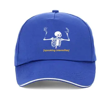 Sun hat, cap Spooking Zintenzívňuje Strašidelné Scary Skeleton Meme šiltovku Horúcich Letných pánskej Módy