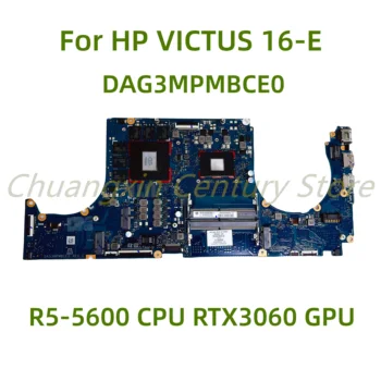 Vhodný pre HP VICTUS 16-E notebook doske DAG3MPMBCE0 s R5-5600 CPU RTX3060 GPU 100% Testované Plný Práce