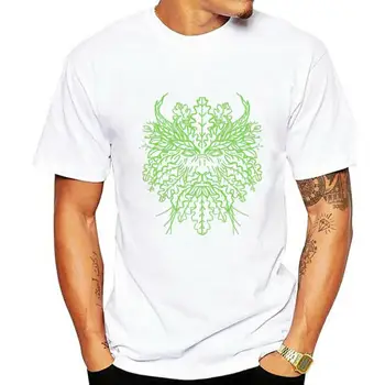 Zelený Muž Pohanské Oblečenie Okultné Módne Nadprirodzené ShirtAlternative Oblečenie Obrazovky Tlač Tričko mužov tričko