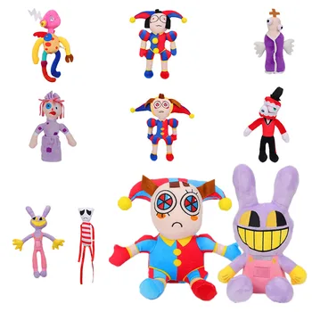 Úžasné Digitálne Cirkus Plyšové Kawaii Anime Plnené Model Cartoon Domov Hra Dekorácie Doll Deti Narodeninovej Párty Darček Dodávky