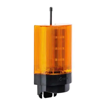 široký napätie vonkajšia Anténa LED Alarm, Svetlo, Blesk Bliká Núdzové Výstražné Lampy wall mount pre Brány Otvárač žiadny zvuk